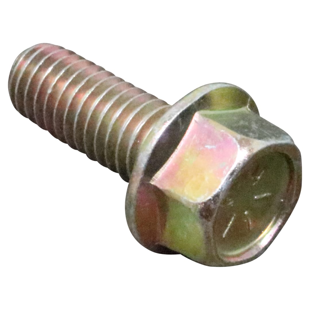 Wastequip® Screw, Flange, Hex .38-16X1.00 G8 ZY