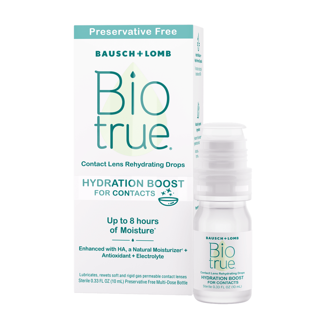 Biotrue Hydration Boost Contact Lens Rehydrating Eye Drops 0.33 fl oz (10 mL)