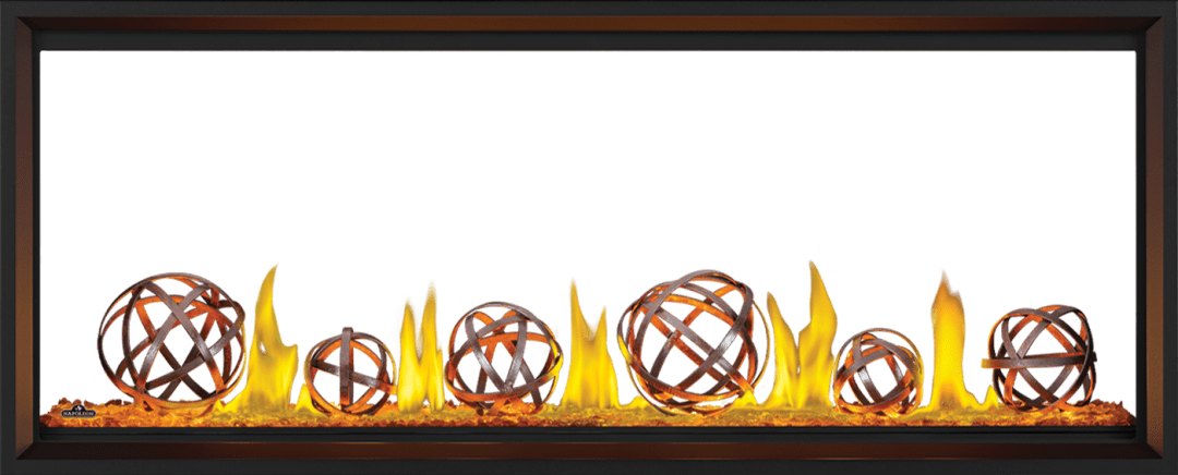 Tall Linear Vector™ 62 See Through Direct Vent Gas Fireplace, Direct Vent Fireplace, Natural Gas, Electronic Ignition
