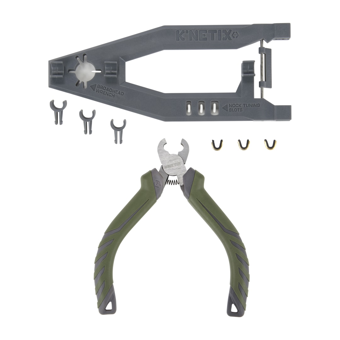 K’Netix™ Lumen Bow Tuning Kit, Compatible with Compound, Recurve & Longbows, Gray