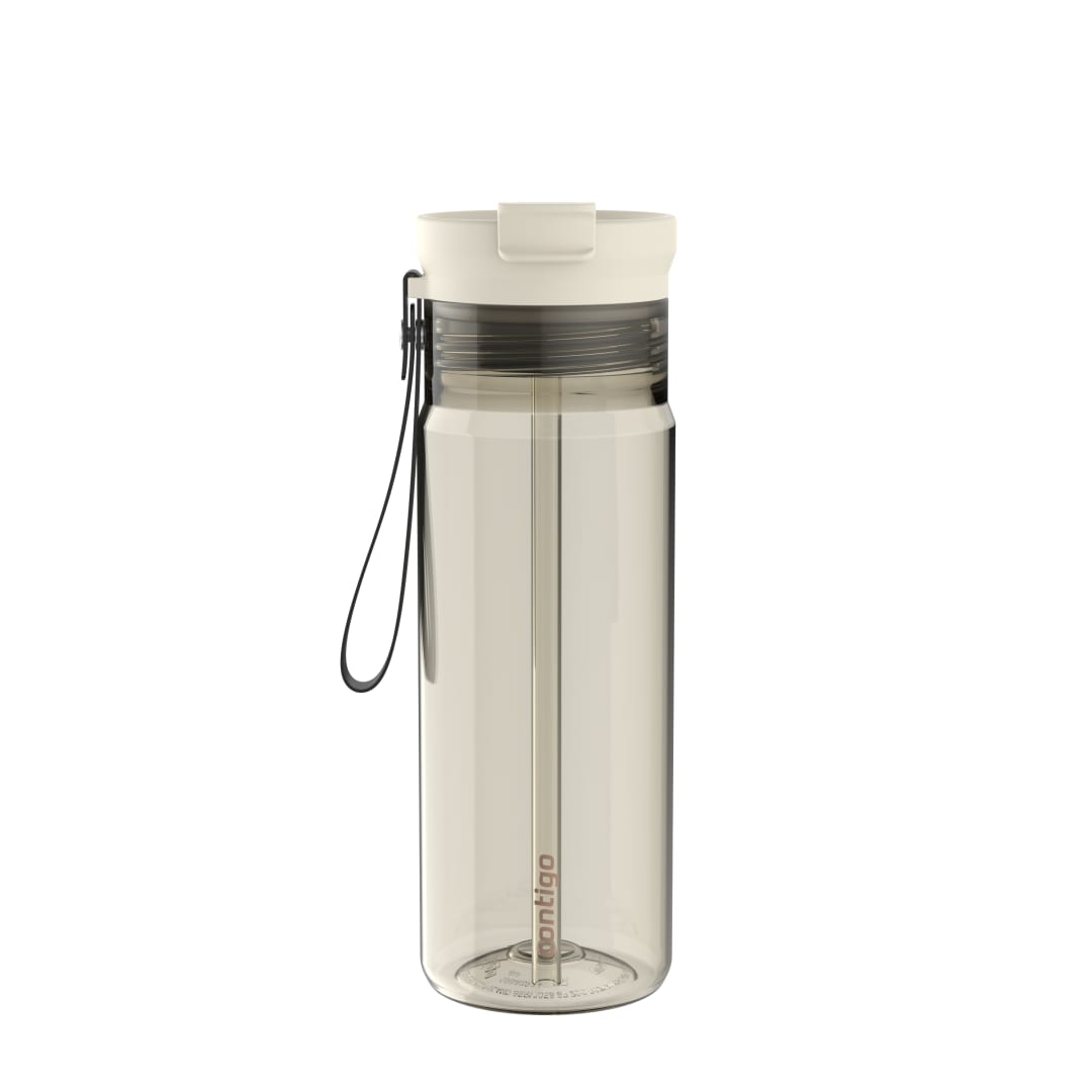 Contigo DualSip® 710 ml Botella de Agua de Plástico Tritan™ a Prueba de Fugas con Correa y Tapa de Doble Uso