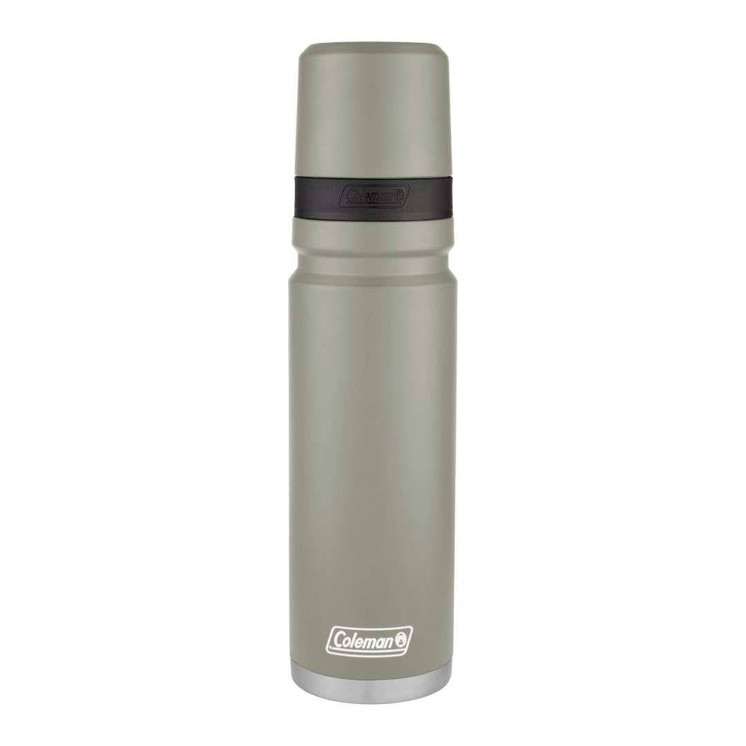 Coleman® Botella Térmica 3Sixty Pour, de Acero Inoxidable, Termo al Vacío, a Prueba de Derrames, Libre de BPA, 700 ml, Verde