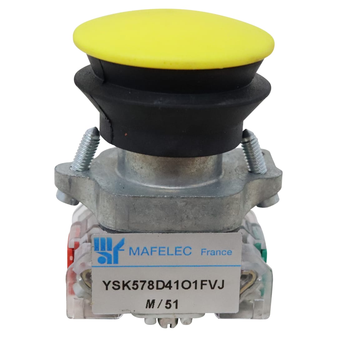Wastebuilt® Replacement for Labrie Yellow Push Button (Retract)