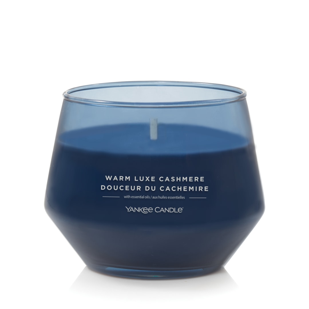Bougie en pot parfumée Yankee Candle, Douceur du cachemire, collection Studio