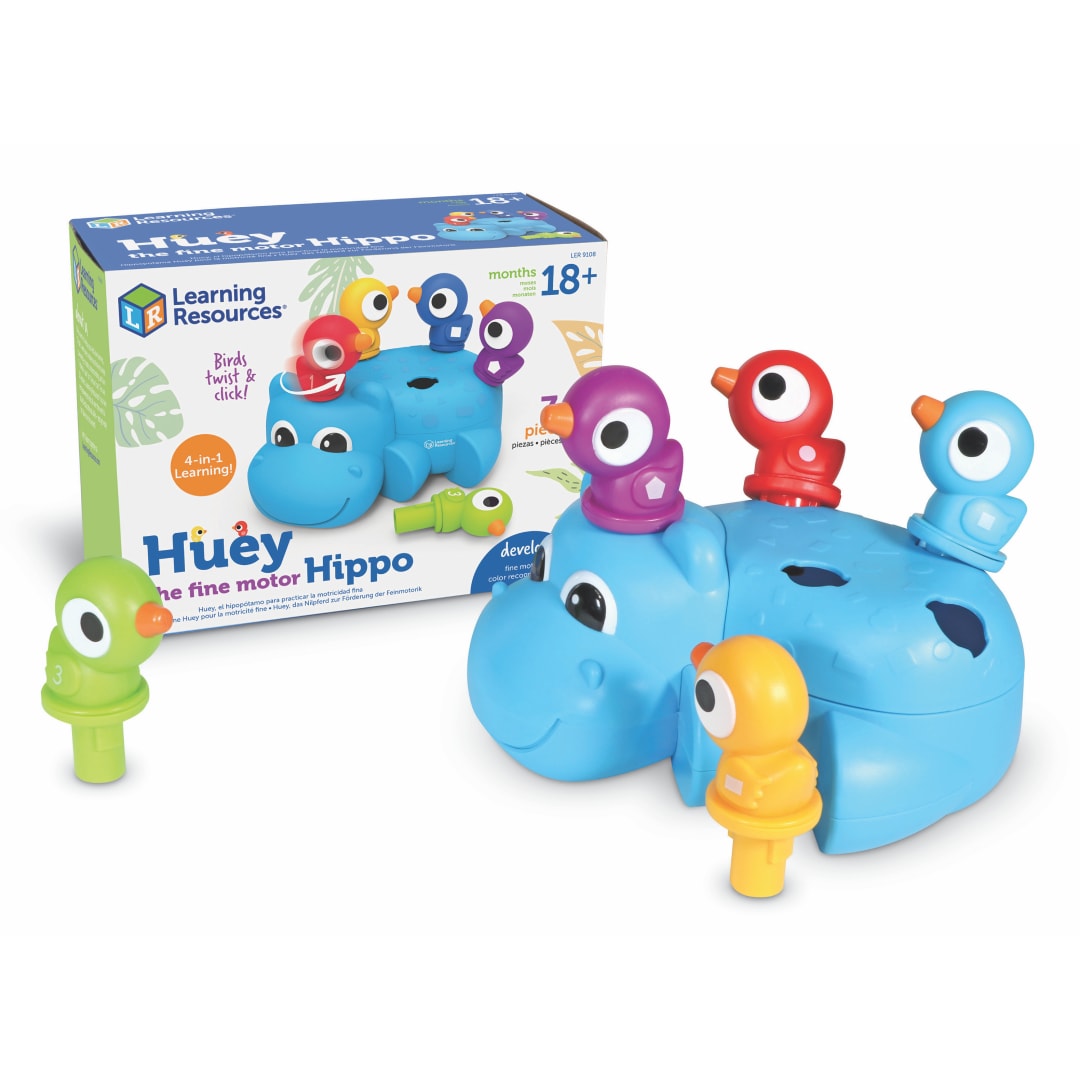 HUEY THE FINE MOTOR HIPPO
