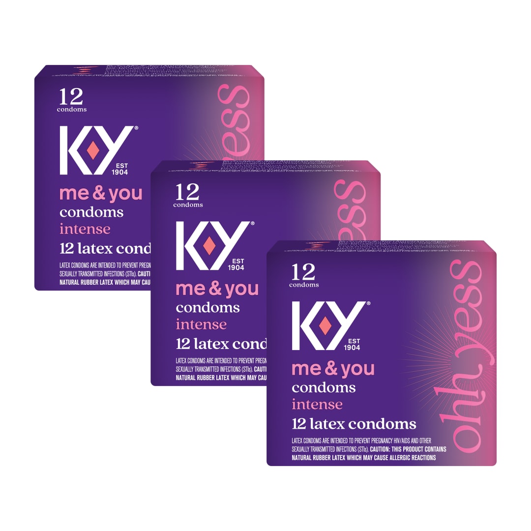 K-Y® Intense™ - Condom 6/(3x12) ct.