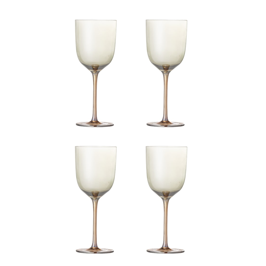 82072596 - Aston Wine Glass, Bronze, Glass STOCK: 173