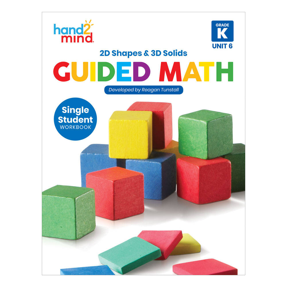 Guided Math Single Student Workbook, Grade K, Unit 6