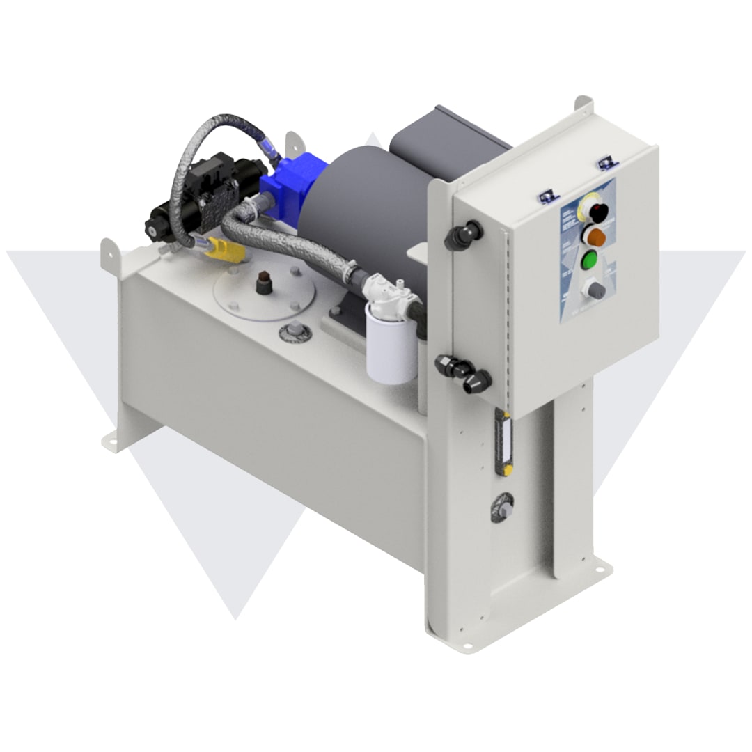 Wastequip® 10HP/1PH 25 GAL 245,345, 445 POWER UNIT