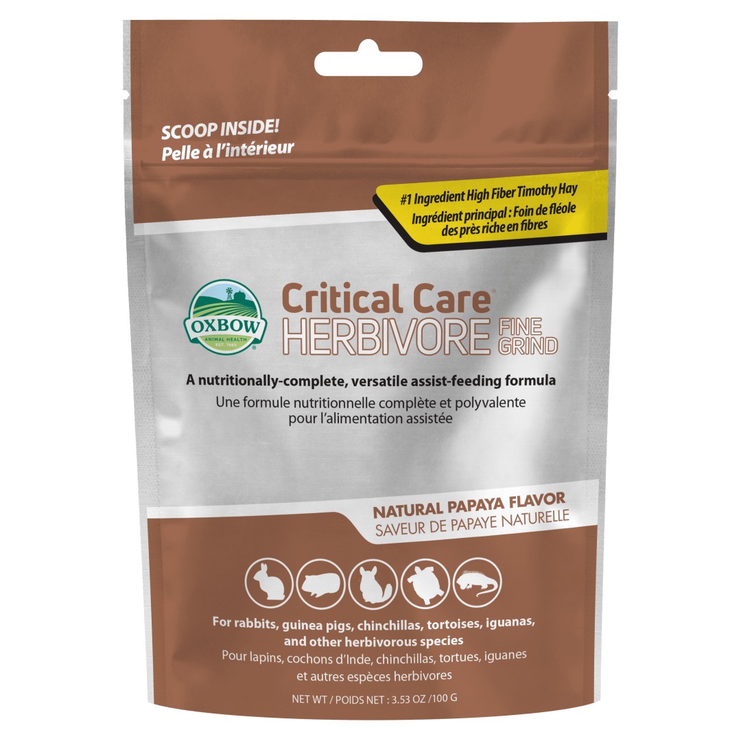 Critical Care Herbivore Fine Grind Papaya (100g)