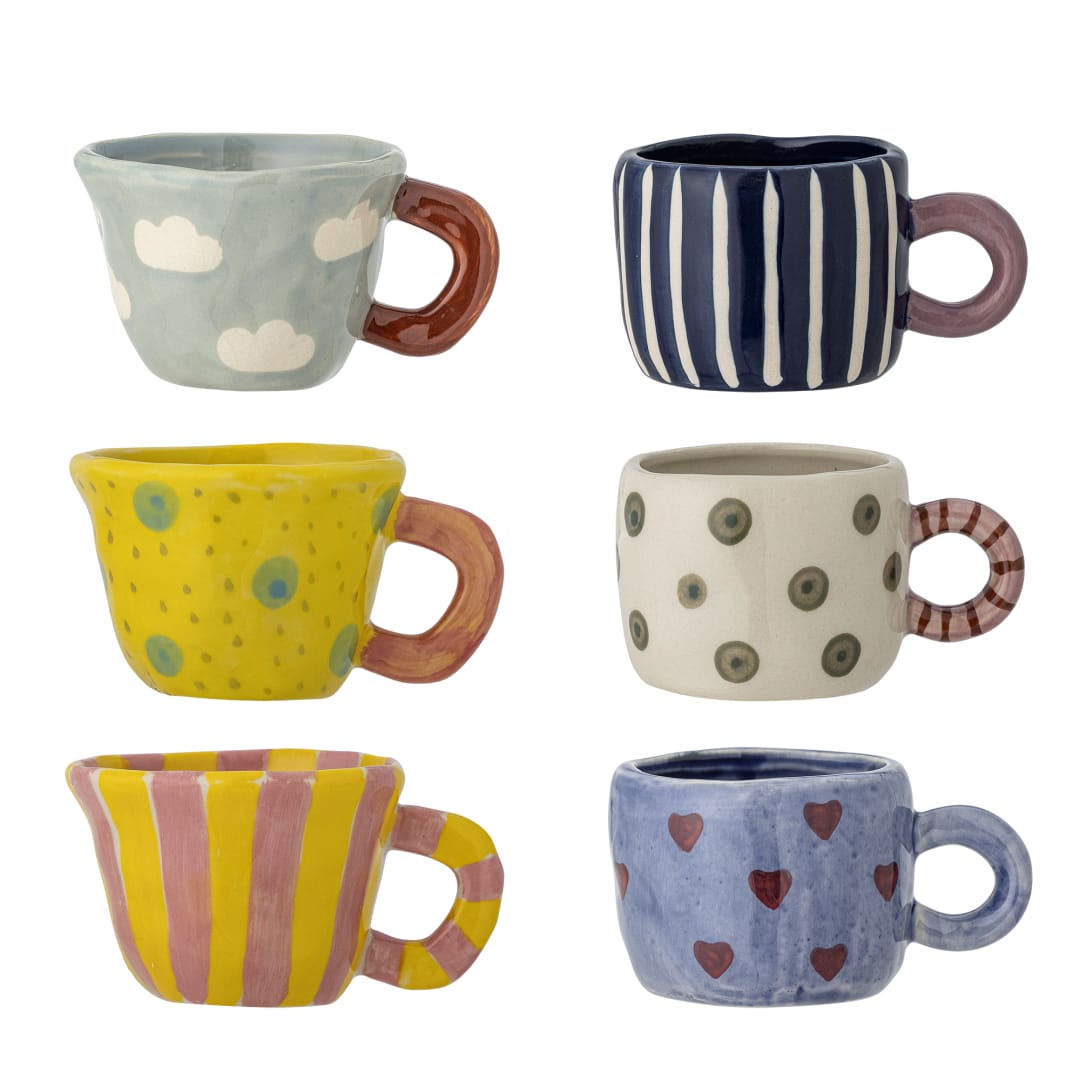 82072858 - Nini Cup, Multipack, Multi, Stoneware STOCK: 3