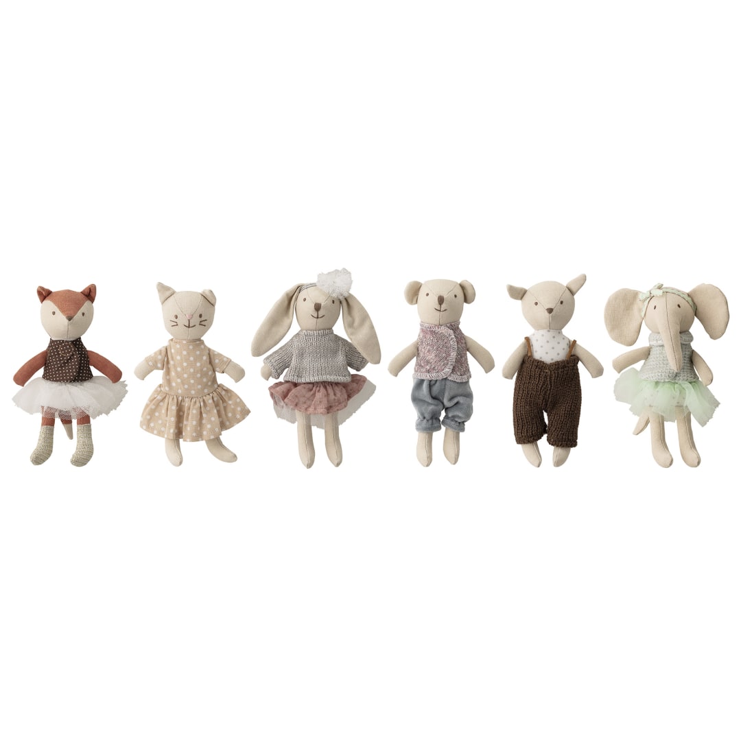 82047518 - Animal friends Doll, Multi, Cotton STOCK: 300