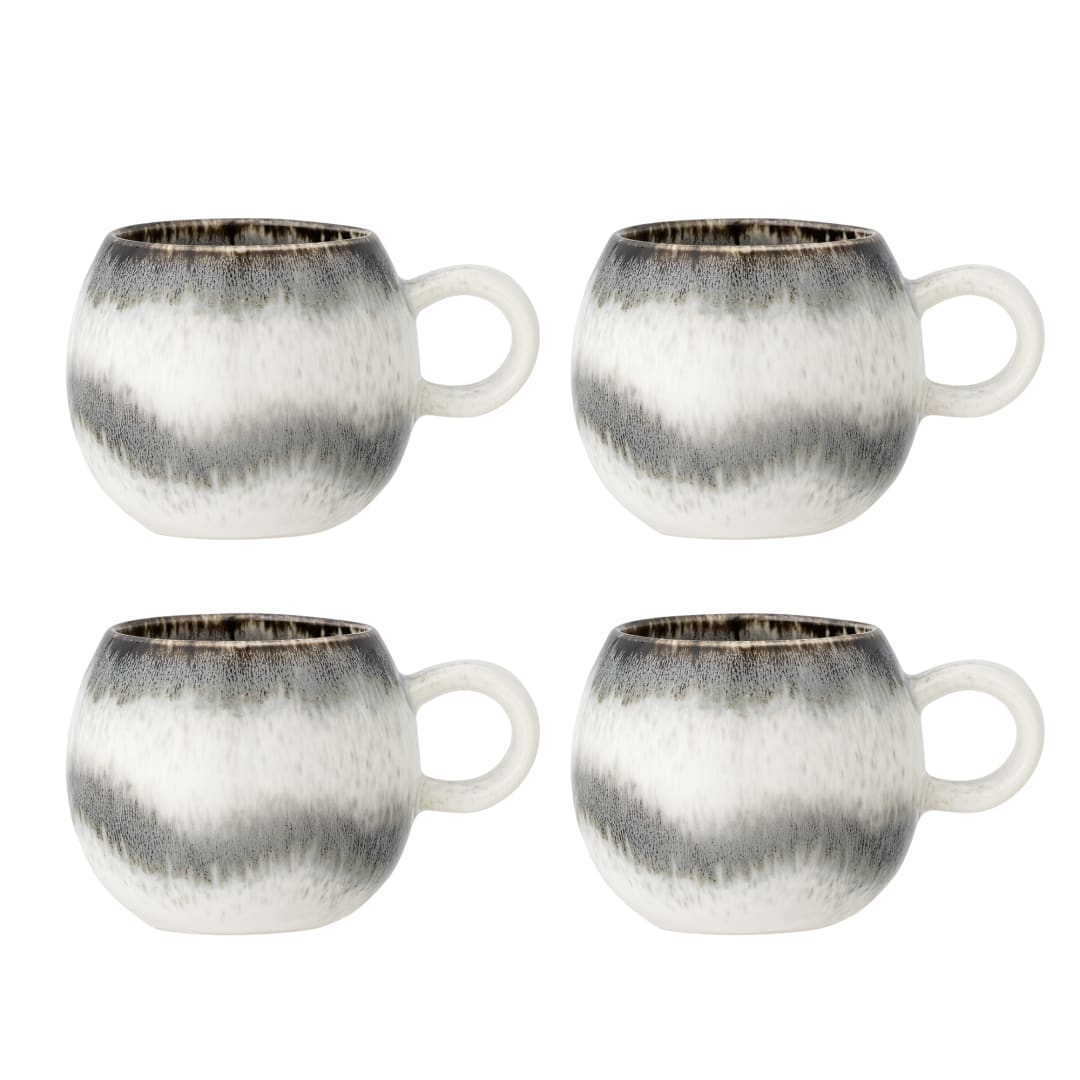 82061167 - Paula Cup, Multipack, Grey, Stoneware STOCK: 9