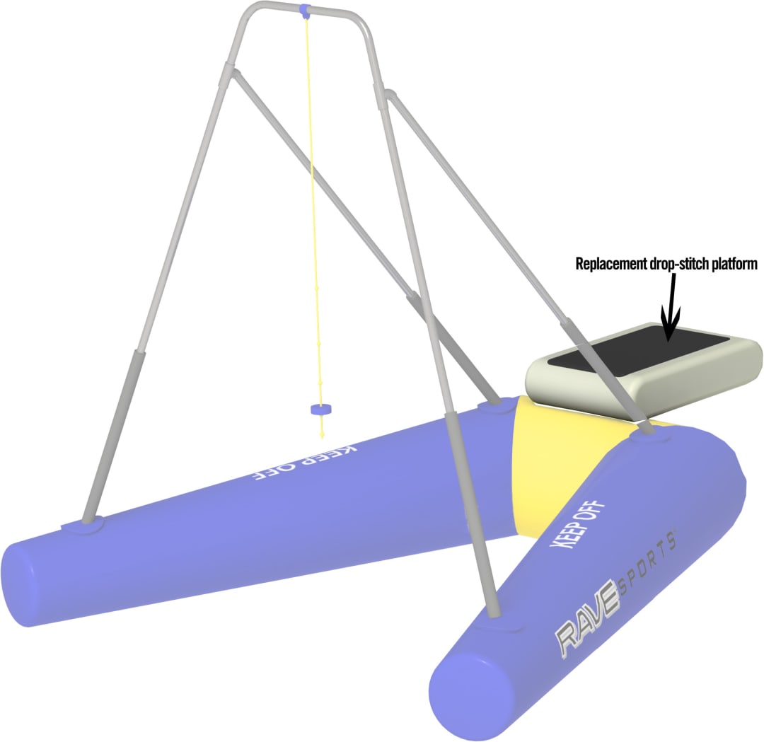 Rope Swing Replacement Platfor