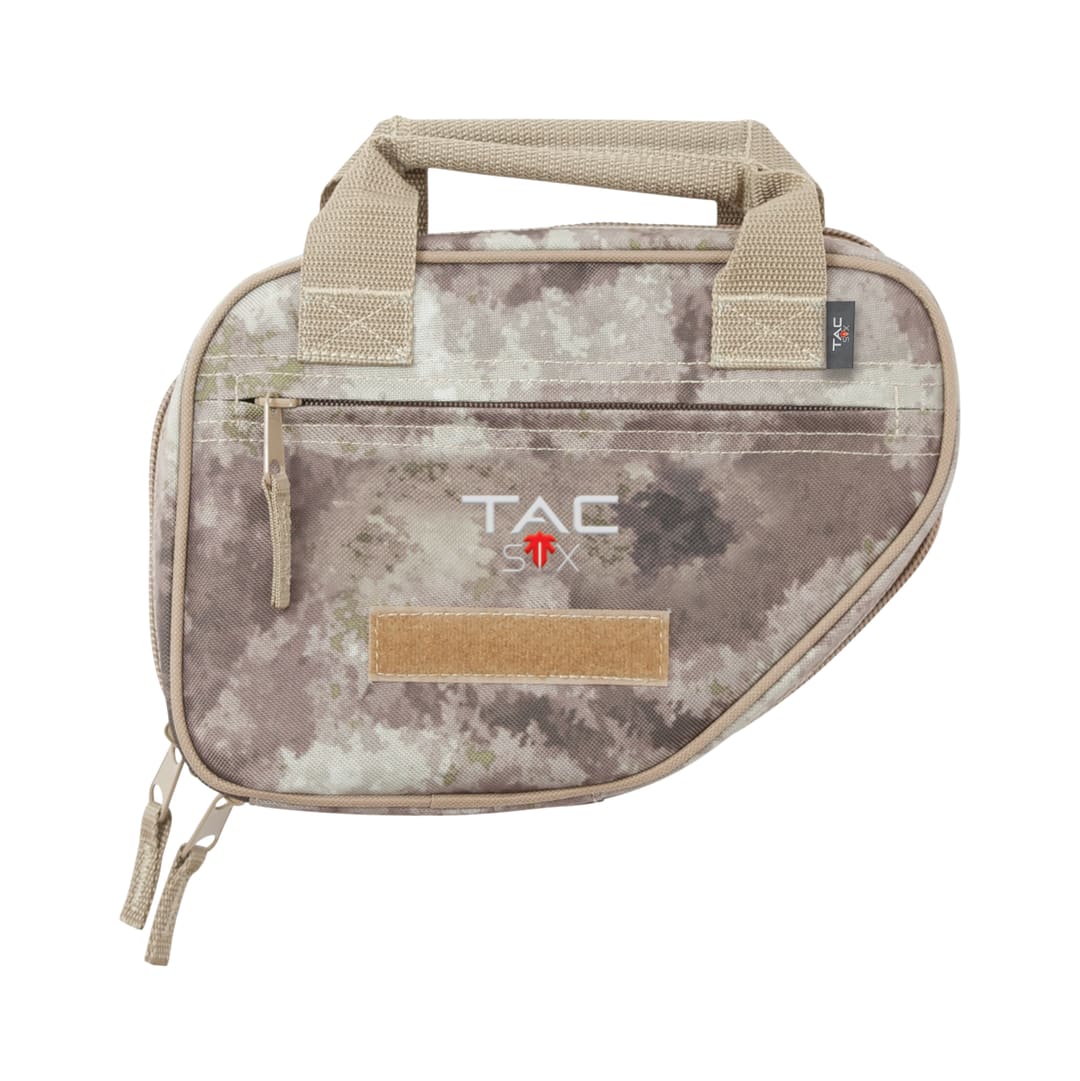 Tac-Six™ Battalion Single Handgun Case, A-Tacs® Arid Urban™ Camo