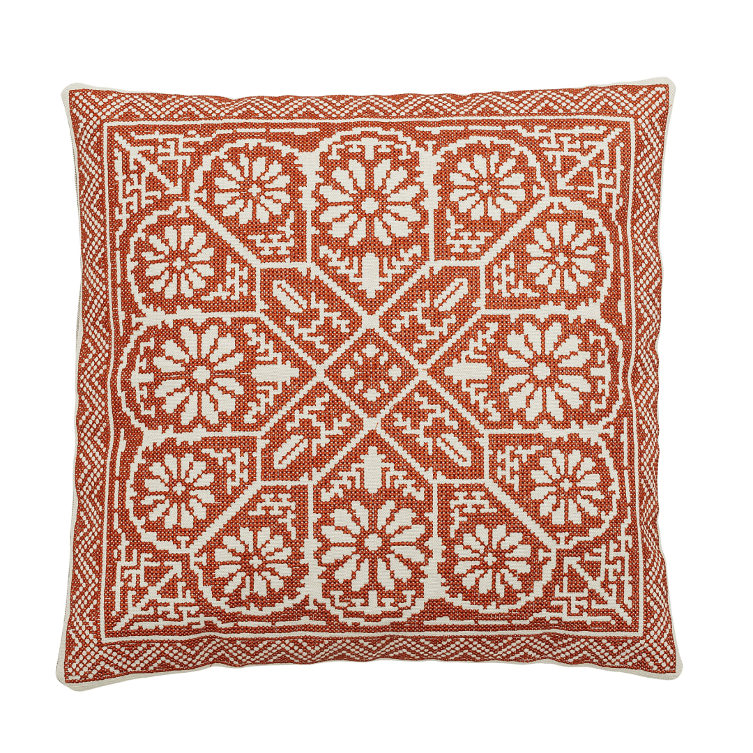 82066419 - Madita Cushion, Red, Cotton STOCK: 12