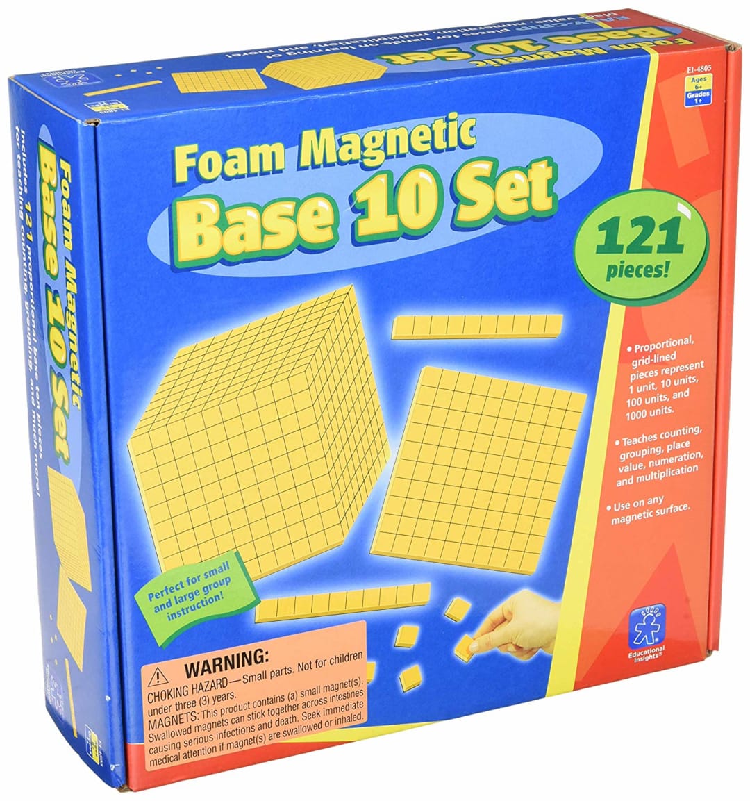 FOAM MAGNETIC BASE 10 SET