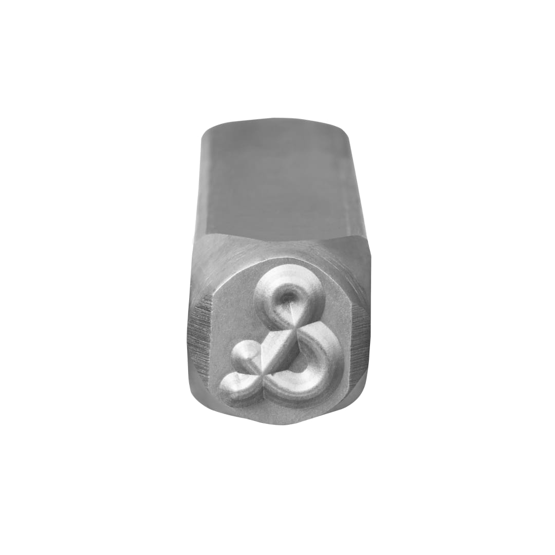 Stamp Sort-1/2" Round Face Ampersand