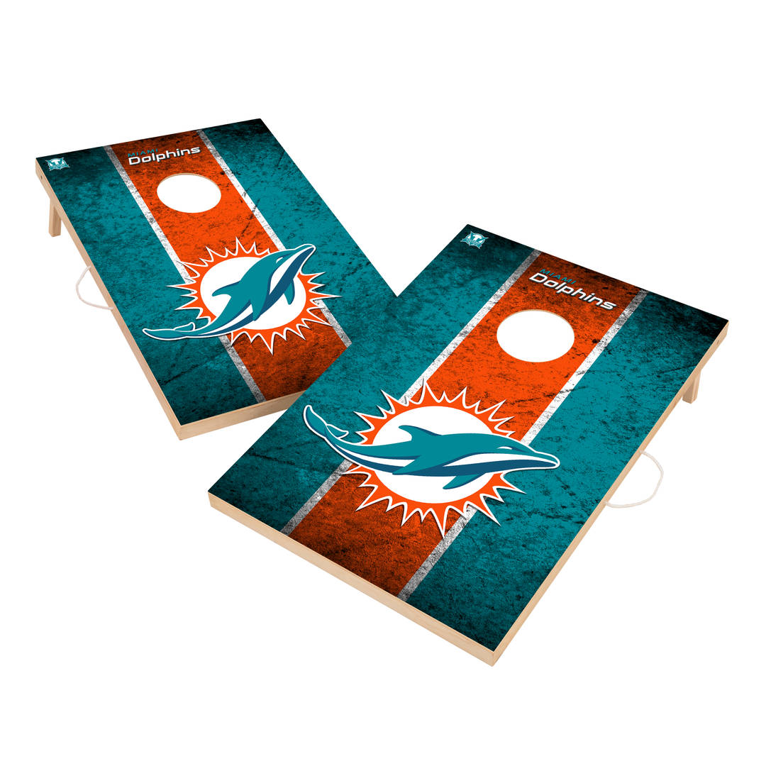 Miami Dolphins | 2x3 Solid Woo