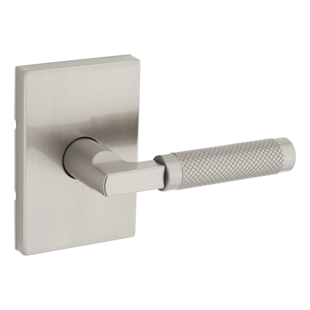 Weiser Prava Passage Door Lever, Contemporary Design Door Handle in Satin Nickel