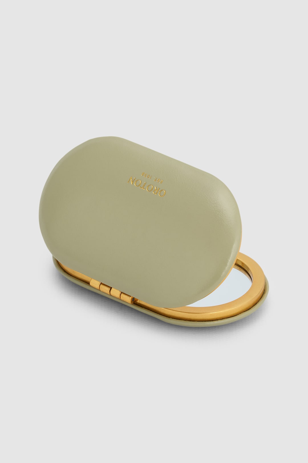 Indi Crackle Padded Mirror