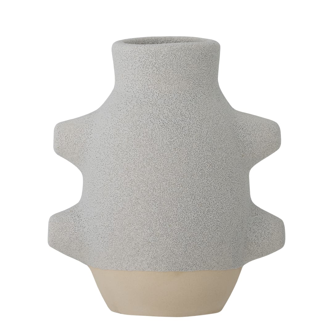 82053755 - Birka Deco Vase, White, Ceramic STOCK: 300