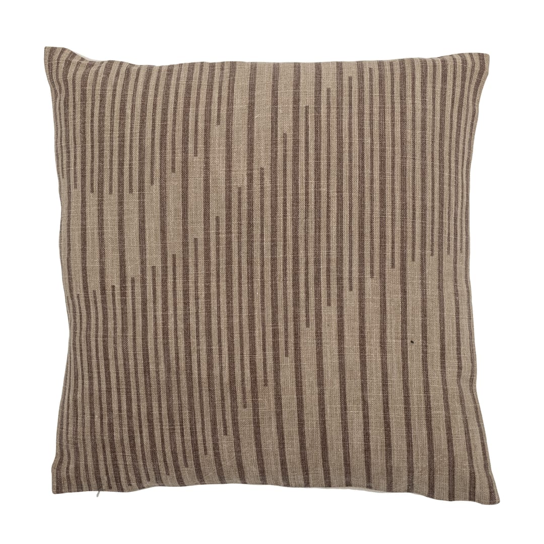 82066142 - Witham Cushion, Brown, Cotton STOCK: 37