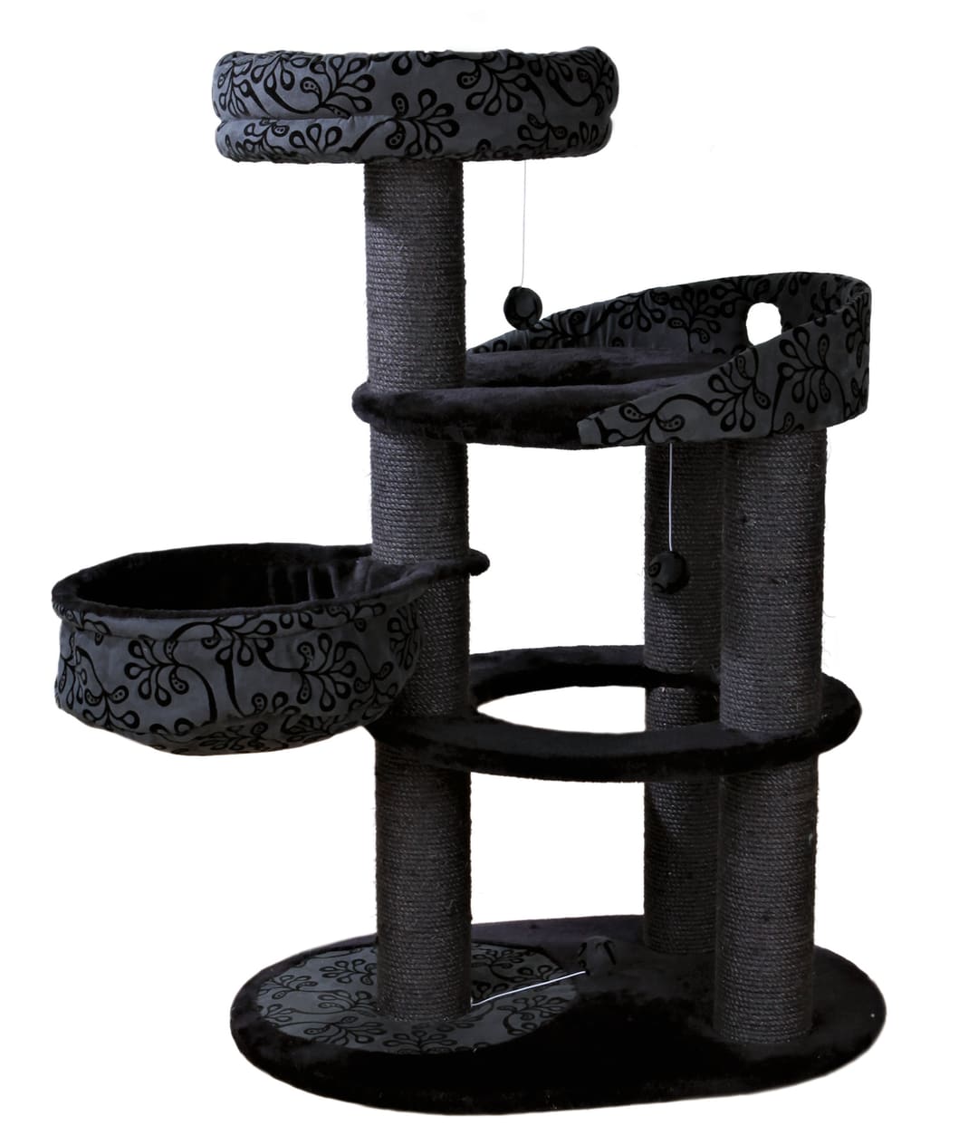 Filippo Cat Tower, Dark Gray