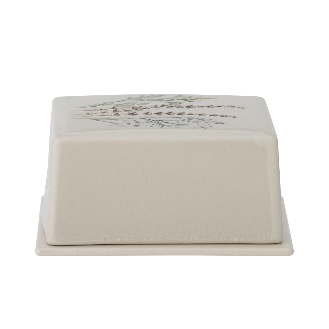 82054413 - Bea Butter Box, Nature, Stoneware STOCK: 300