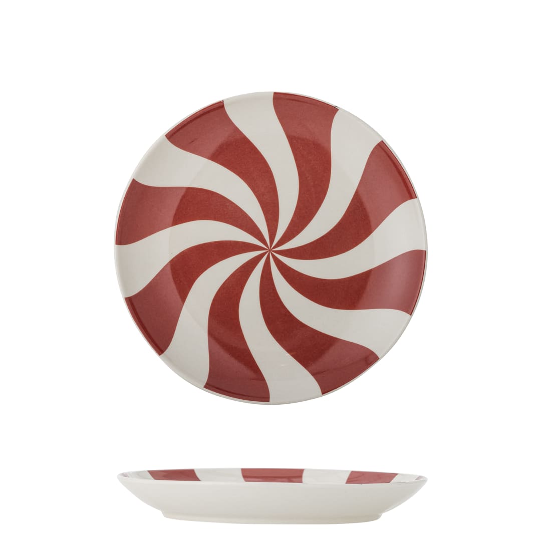 82062833 - Yule Plate, Multi, Stoneware STOCK: 300