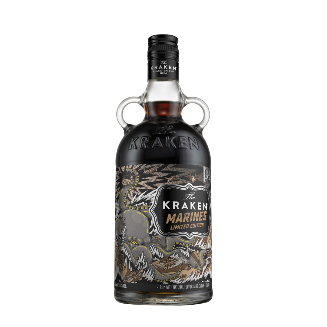 Kraken Rum 94 Proof - Kraken Attacks Marines