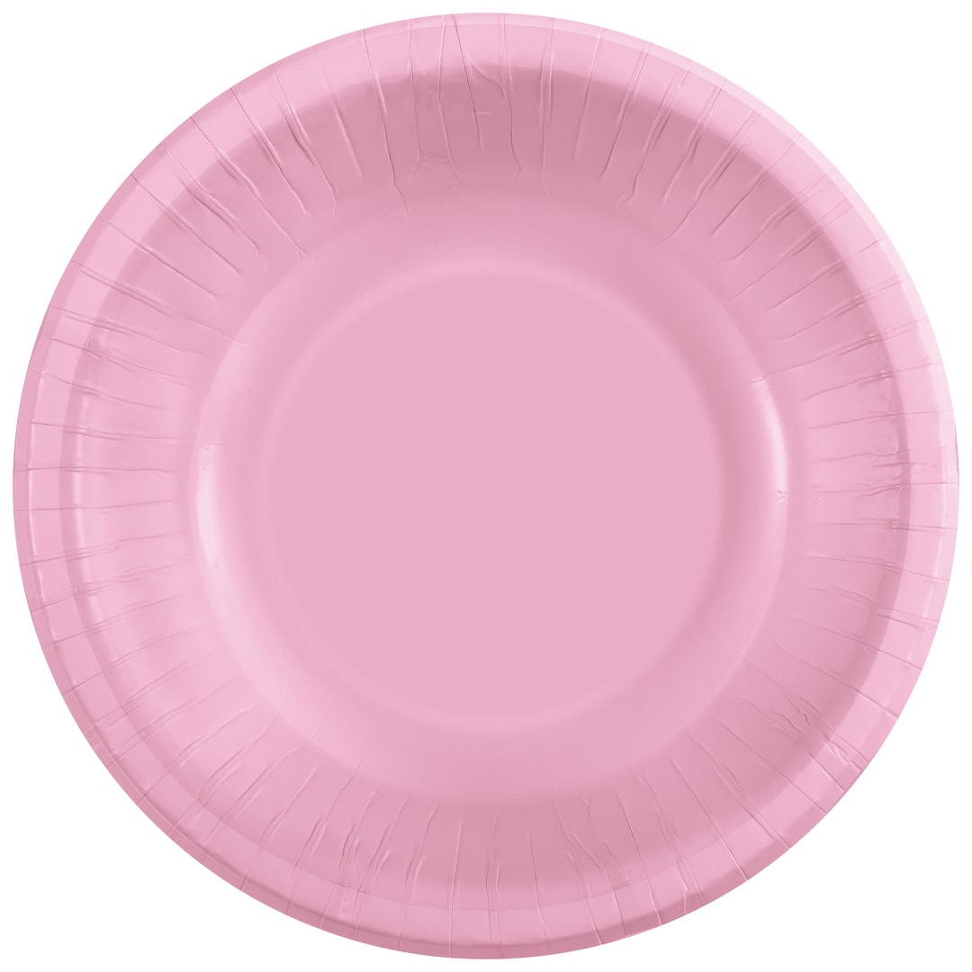 Lovely Pink Solid 20oz Paper Bowls, 20ct