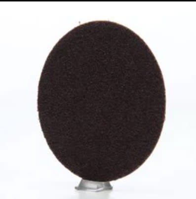 3" 80 Grit Yellow Roloc Disc