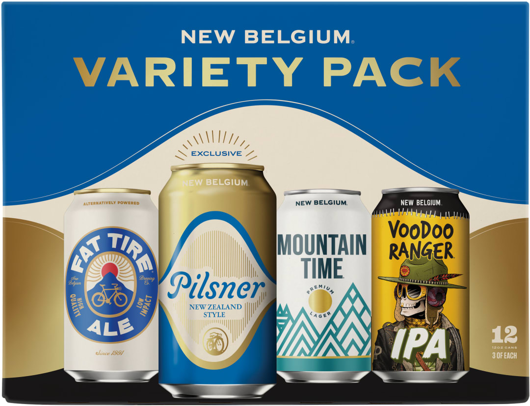 Variety Pack Can Beer, 12 Pack, 12 fl oz Cans