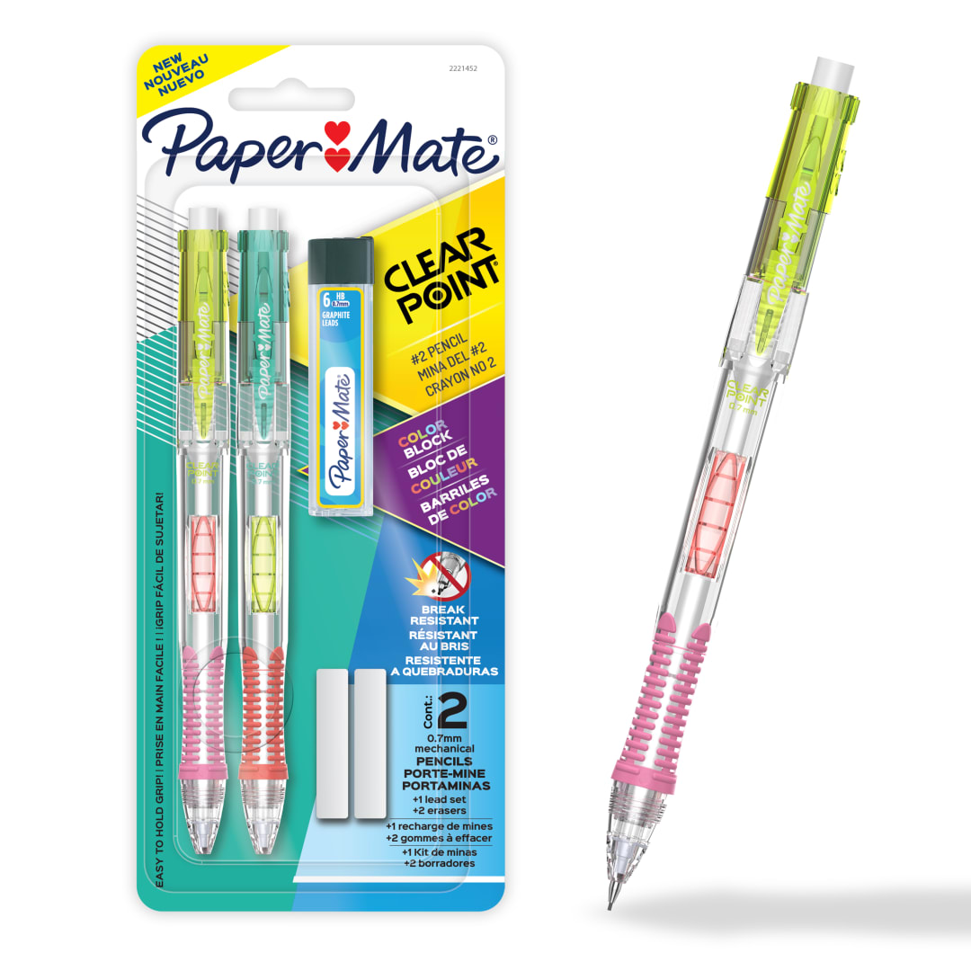 Paper Mate® lápices mecánicos Paper Mate Clearpoint