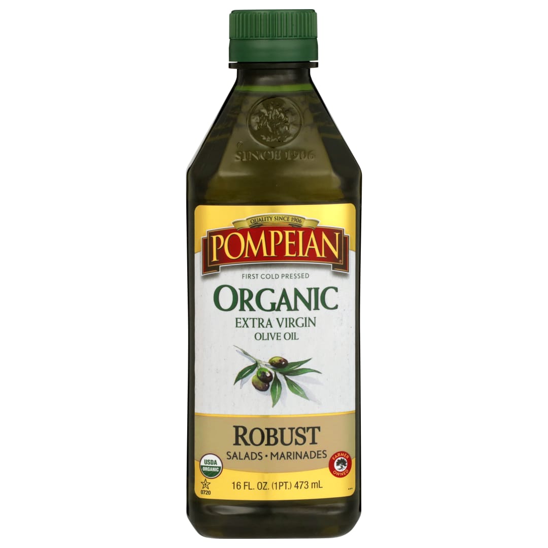 Pompeian Organic Robust Extra Virgin Olive Oil - 16 fl oz