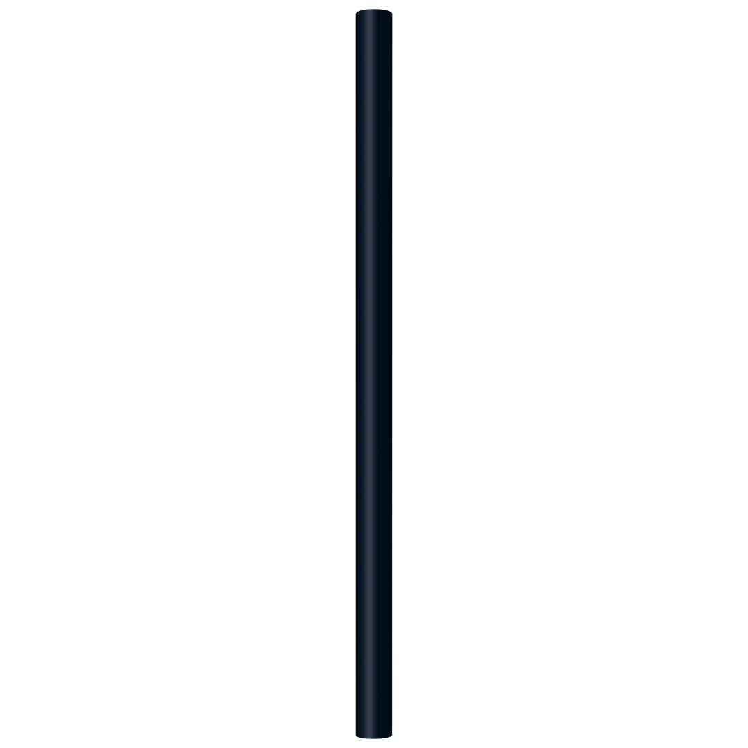Midnight Black Solid Plastic Table Cover Roll, 40" x 100 ft