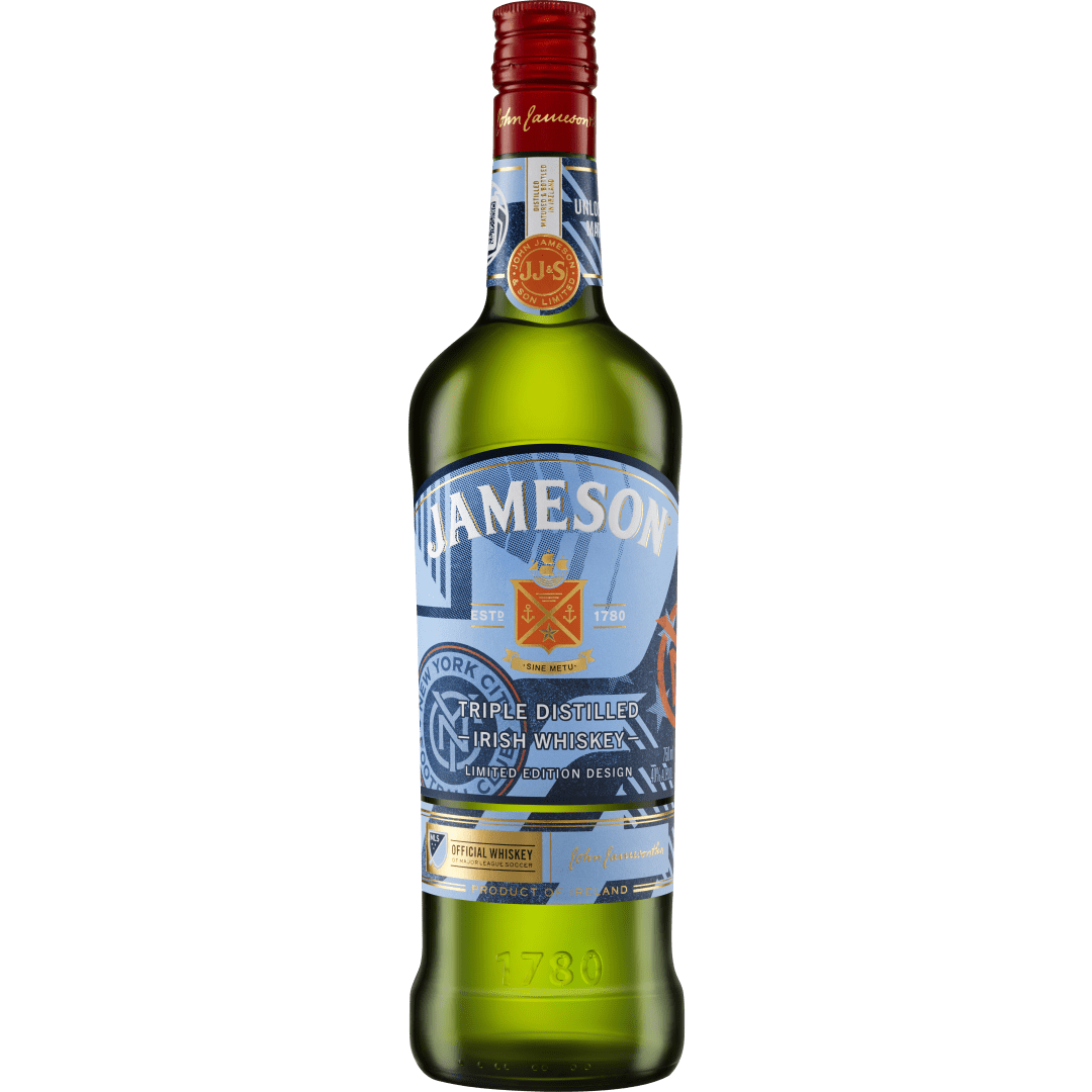 Jameson Original Irish Whiskey New York City MLS Edition 2026, 750 Bottle, 80 Proof