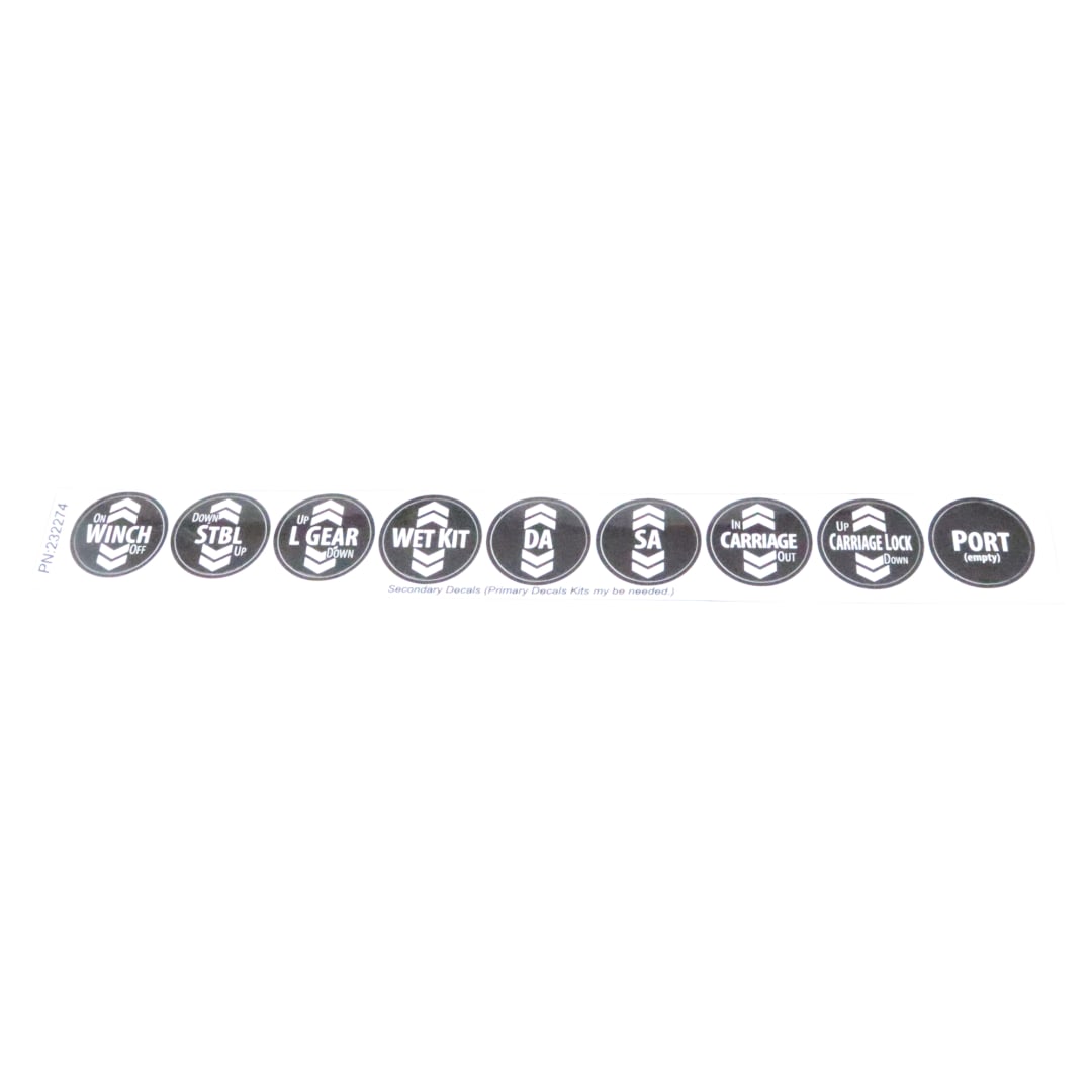 Galbreath™ Valve Section ID Decal - Cable