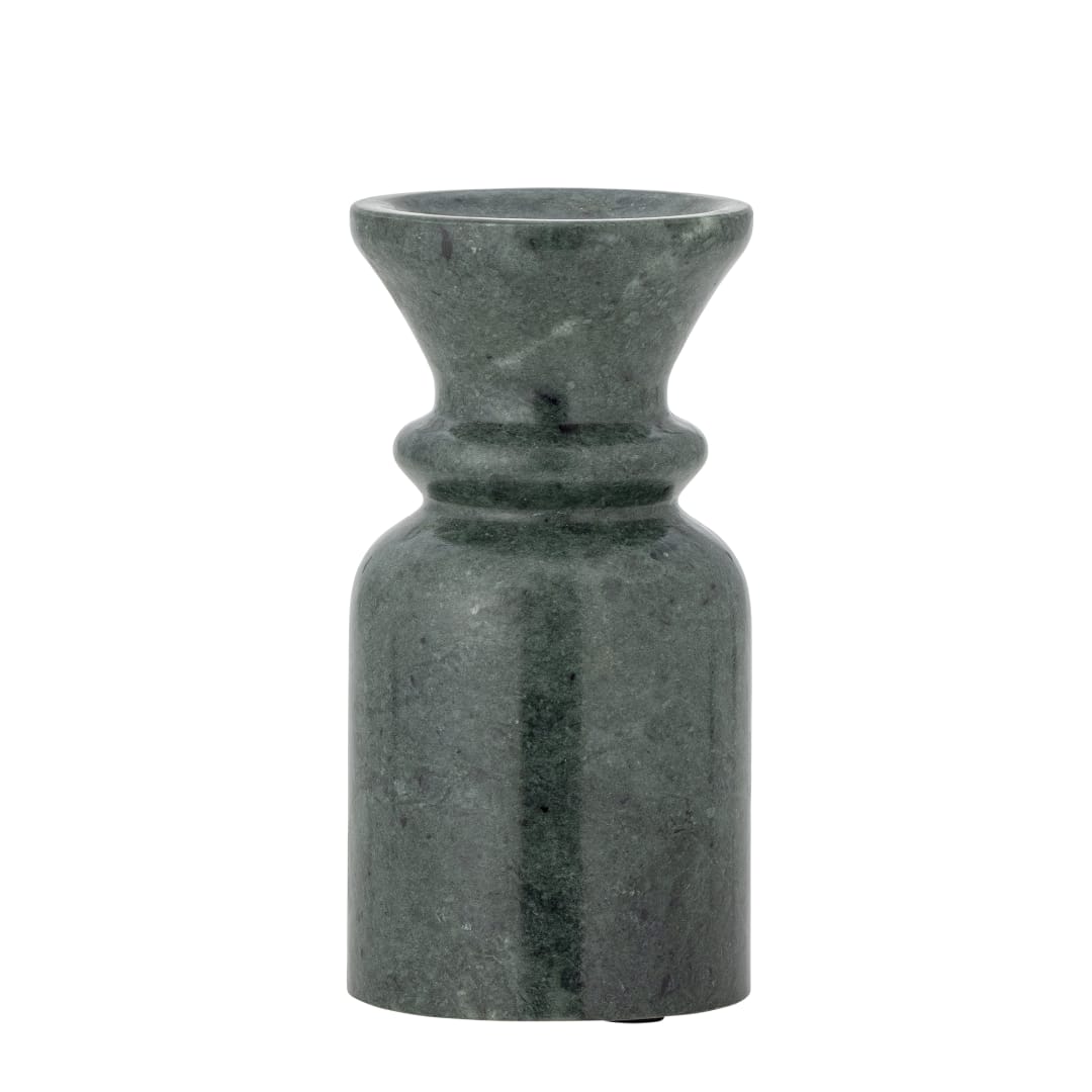 82068651 - Sicilia Candle Holder, Green, Marble STOCK: 276