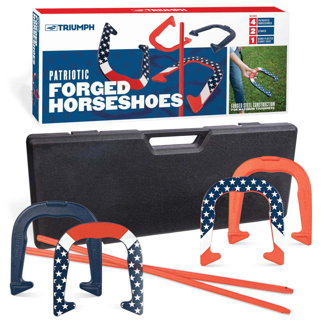 Triumph Patriotic Forged Horse