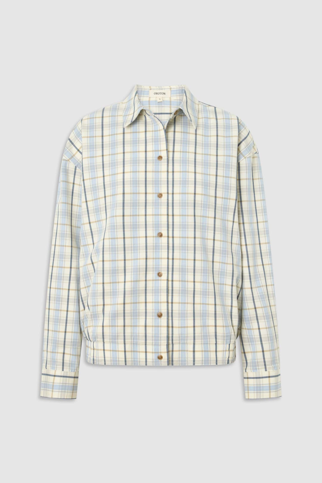 Boyfriend Check Shirt