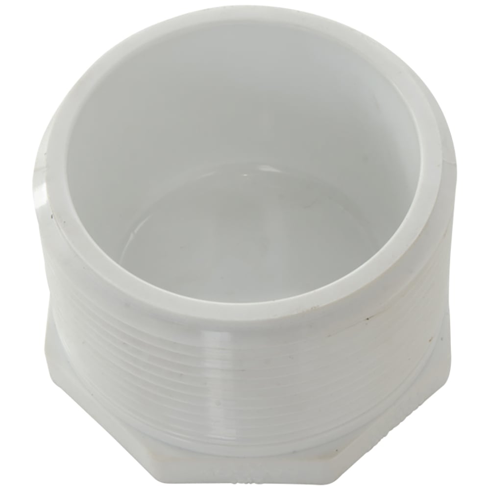 Galbreath™ Plug PVC 2 1/2 Thread Fire Port