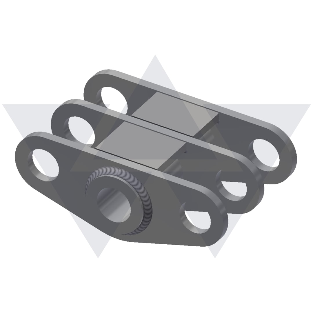 Wastebuilt® Replacement for Ariozan Refuse Systems 6 Pack Roller Weldment