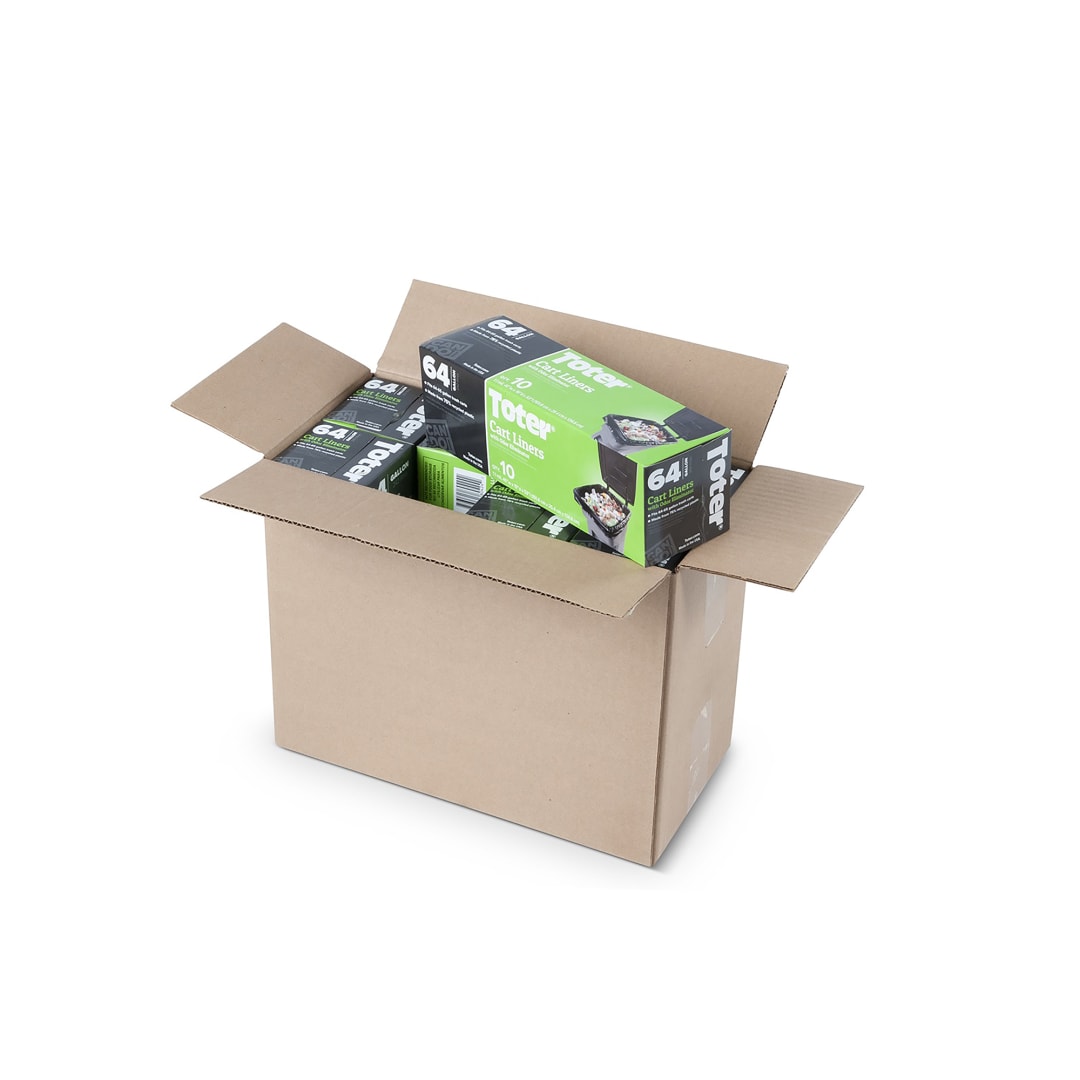 32 &amp; 48 Gal. Trash Can Bags - 8 Roll Case - 80 Bags