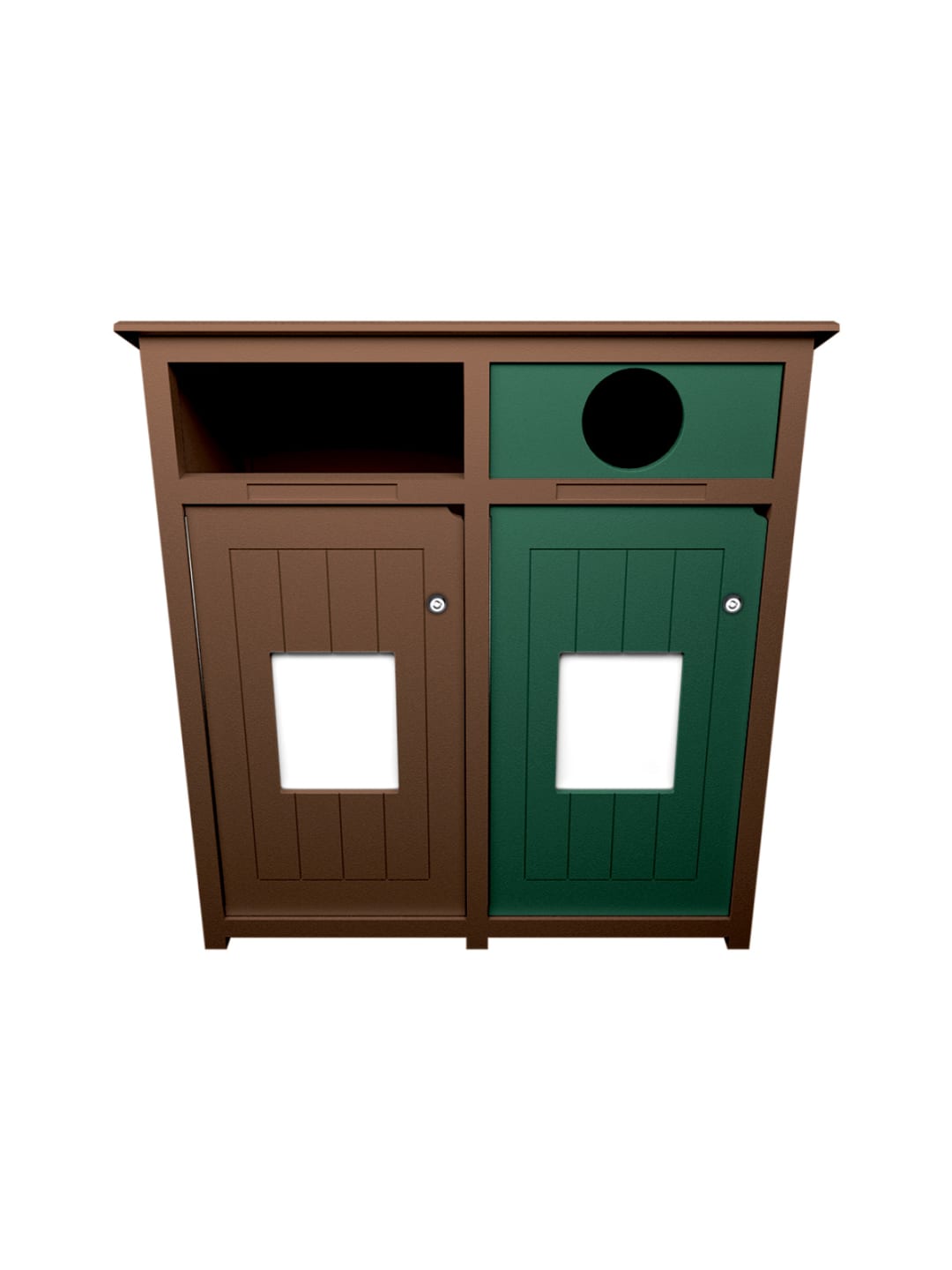  AURA - Double - Unit - Full-Circle - Brown-Green