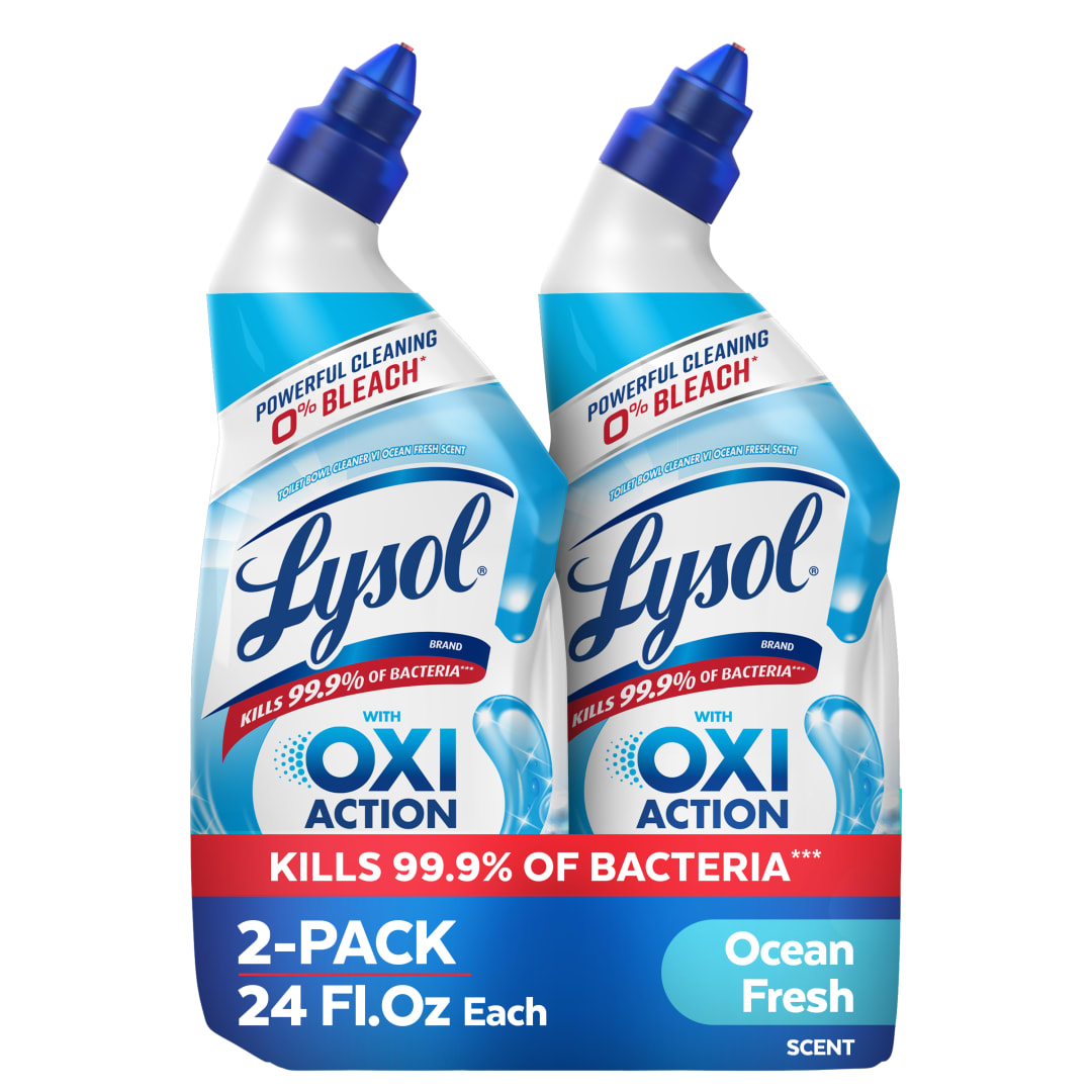 LYSOL® Toilet Bowl Cleaner - Power & Free™ Twin Pack 6/(2x24) oz.
