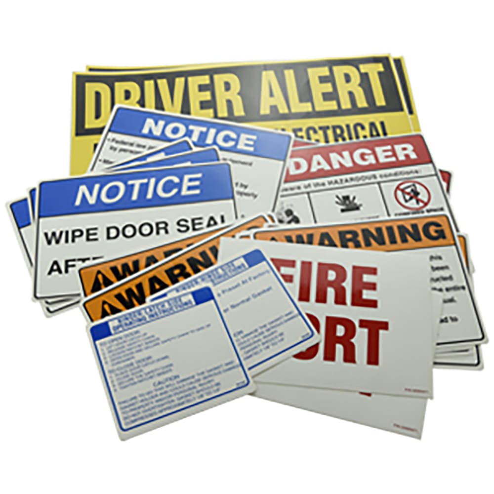 Wastebuilt® Replacement for New Way Decal Kit Self-Contained