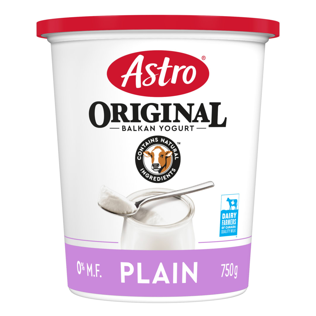 Astro Original Balkan Style Fat Free Plain Yogurt 0%, 750g