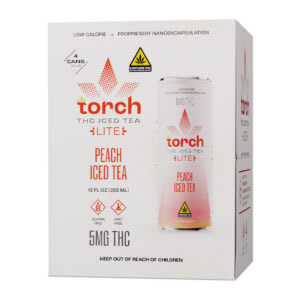 Torch Peach Iced Tea Thc 5MG 6/4PK 12Z